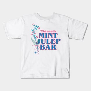 Mint Julep Bar Kids T-Shirt